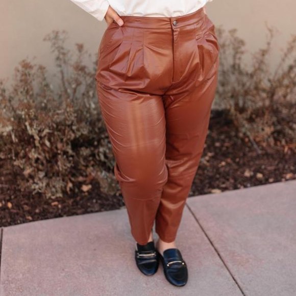 Copy of Back To The Future Trousers in Brick - Picture 3 of 5